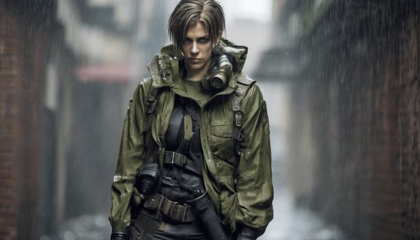 Craft cinematic magic with your resident evil cosplay